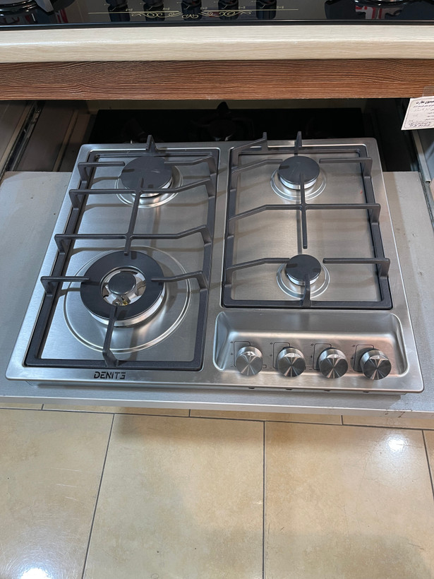 گاز ۴ شعله استیل دنیته