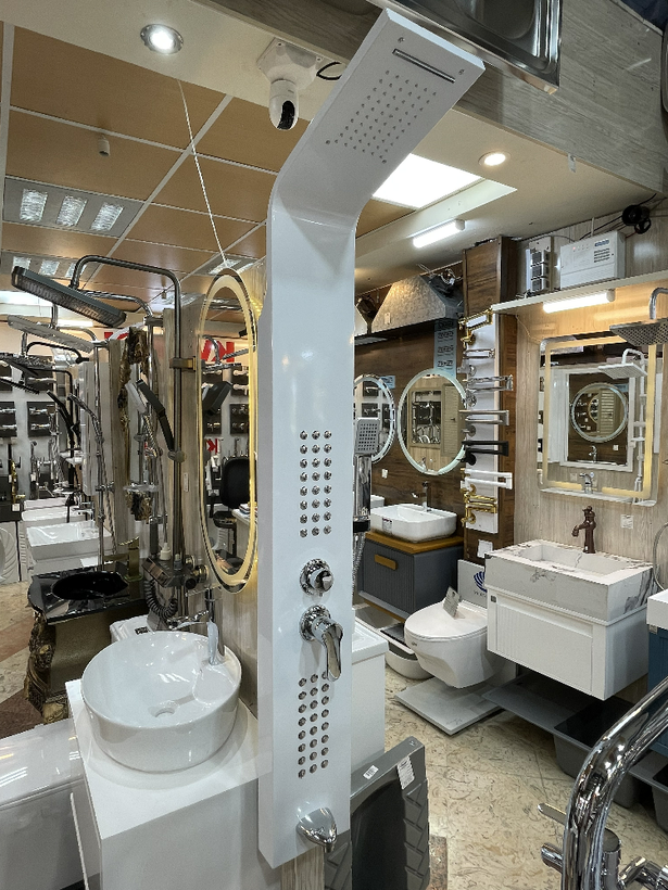 پنل دوش سفید