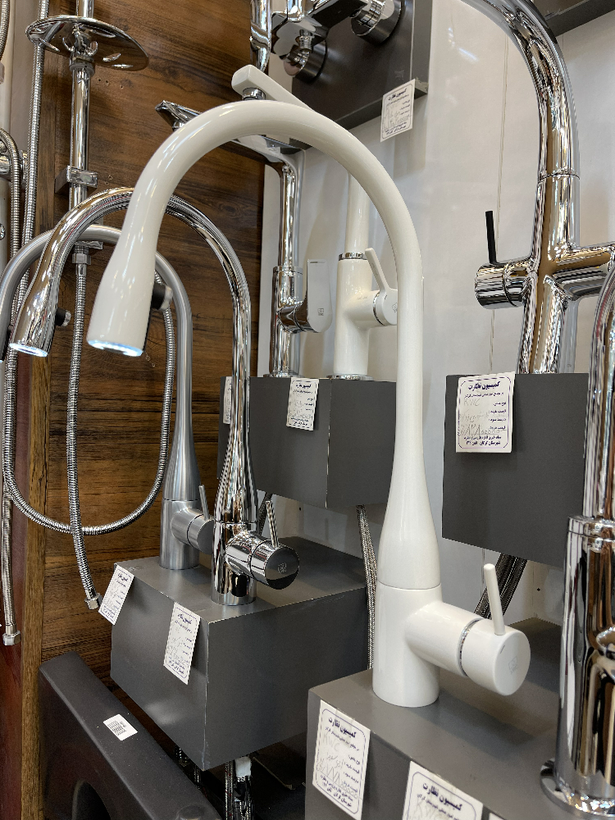 شیر ظرفشویی ایو سفید KWC