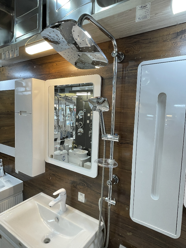 علم دوش رسوب گیر اتومات تمام استیل