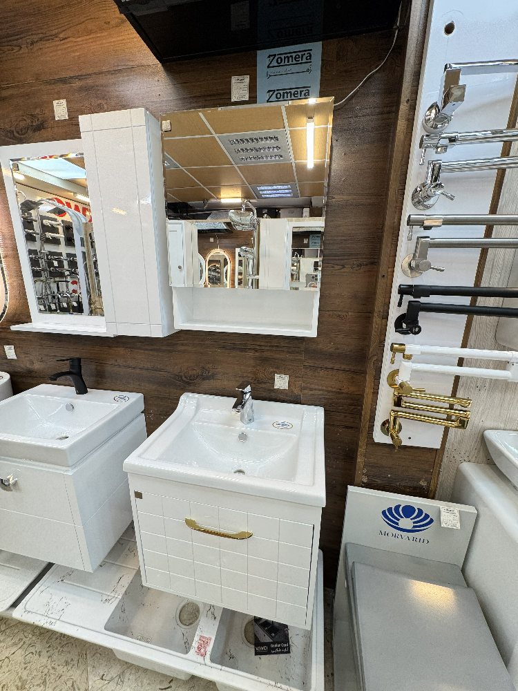 روشویی کابینتی دنا سفید برند کاترین