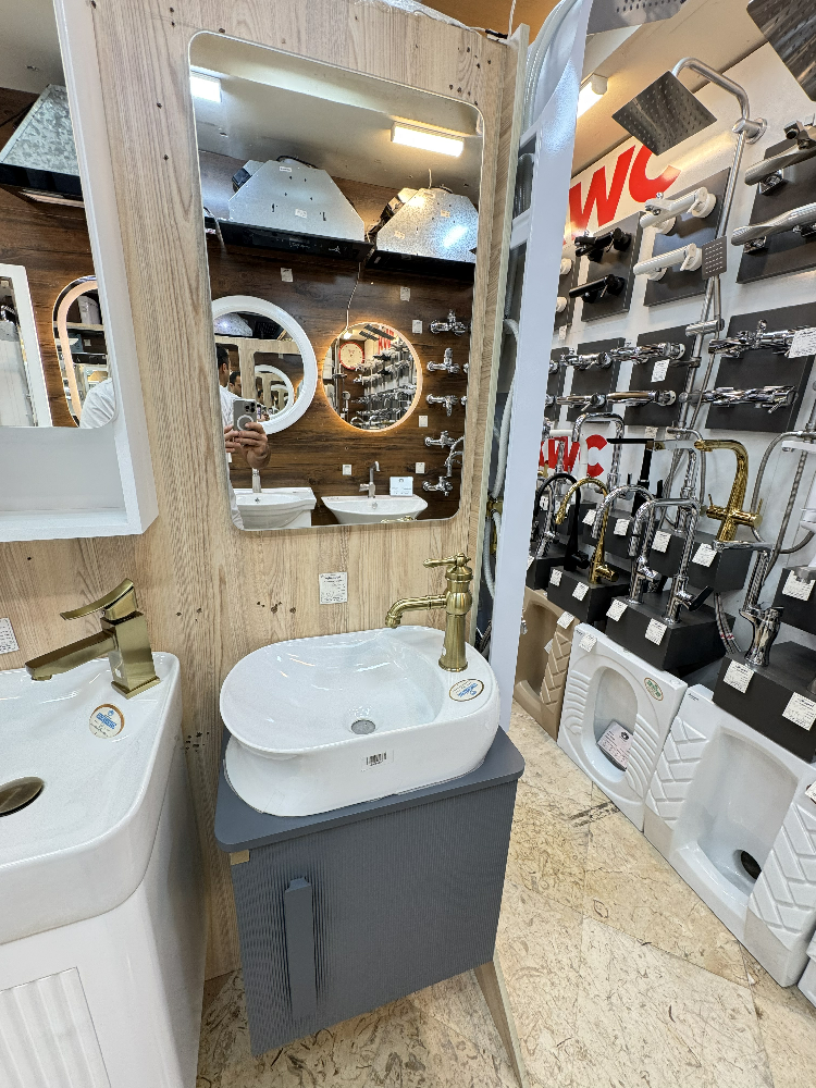 روشویی کابینتی ریما طوسی برند کاترین (سنگ روشویی مروارید)