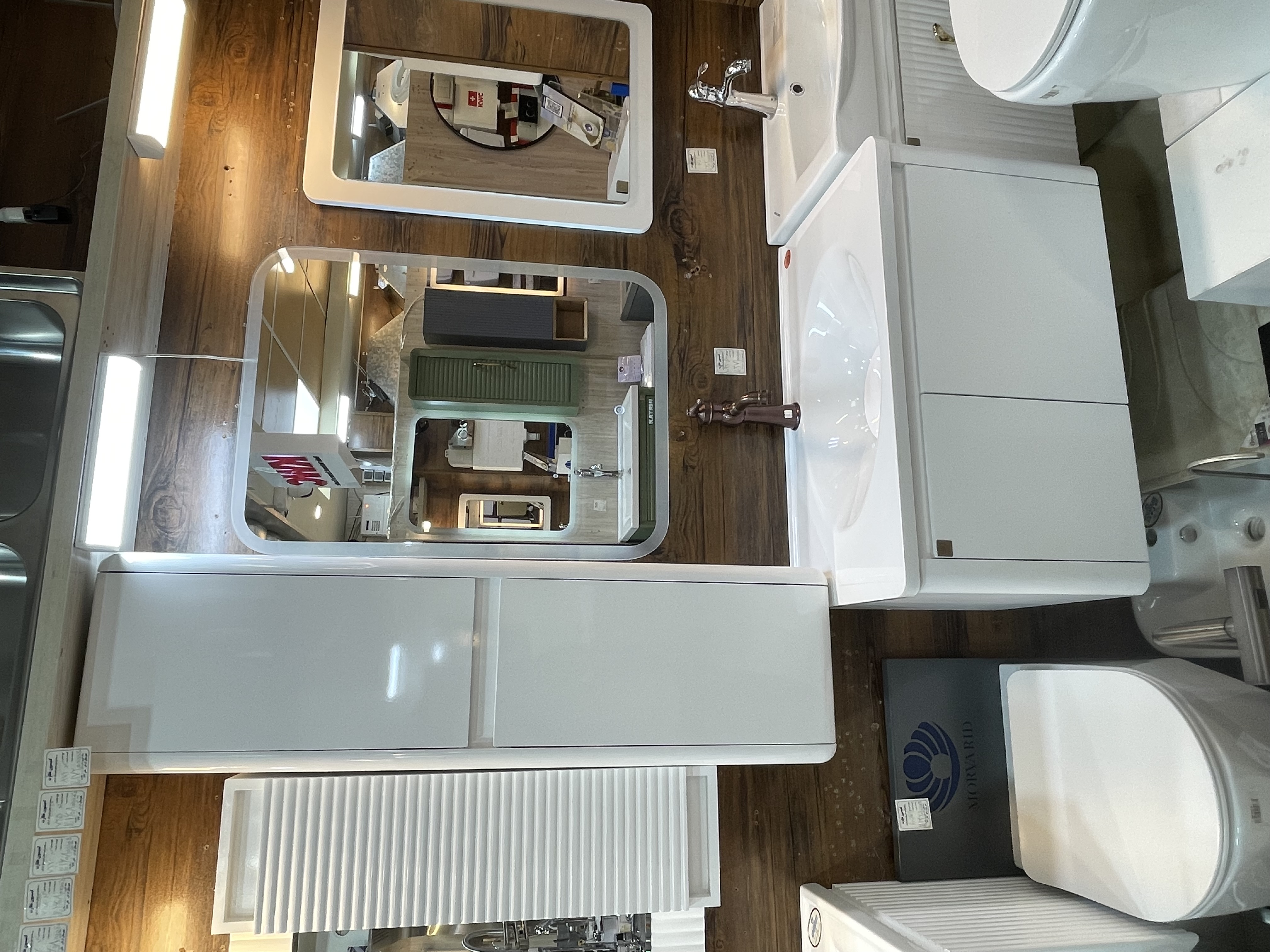 روشویی کابینتی کاترین مدل 1092 سفید